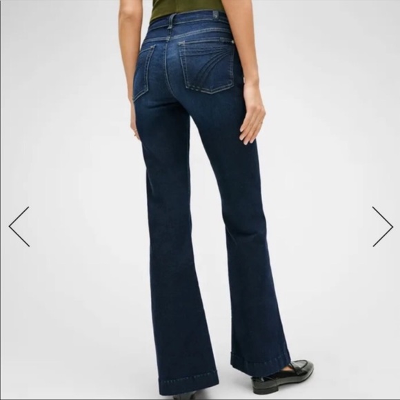 7 For All Mankind Dojo Flare Jeans